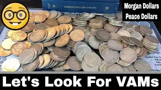 Junk Silver Purchase and Hunt - Morgan Dollar & Peace Dollar VAMs