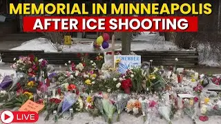 LIVE: Memorial In Minneapolis After ICE Shooting