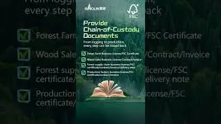 Traceable FSC MDF/Plywood/Particleboard