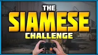 The Siamese Challenge! Ft. Enya! | Two People, One Controller!