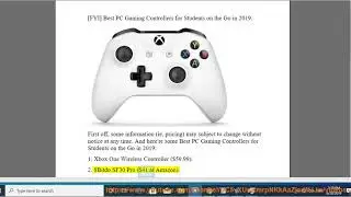 Best PC Gaming Controllers for Students in 2019