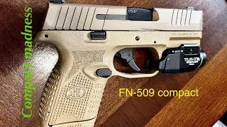 FN 509C: Better than a Glock 19? Range Time!!