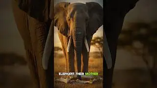 Elephants Return to the Bones of Their Dead. Years Later. And Touch Them. 💔 #animalfacts #emotional