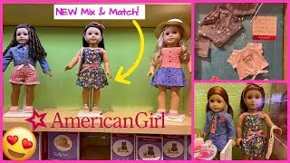 American Girl NEW Mix & Match Line! STORE TOUR AGP SEATTLE!