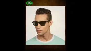 Fastrack Black Wayfarer Sunglasses 100 Percent UV Protection For Men