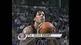 Brian Grant 20 Points @ Kings, 1999.