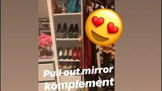IKEA komplement pull out mirror