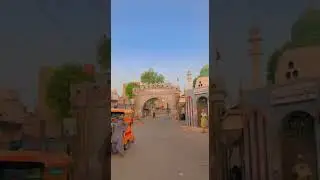 A peaceful early morning view of Allahwala chowk | Baab Nooh | Hala city gate