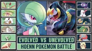 Hoenn Pok&eacute;mon Battle: FULLY EVOLVED vs UNEVOLVED