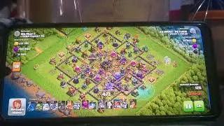 TH 17 ATTACK! For quick FARMING. .Using these Troops and spell.it's only 56 seconds..