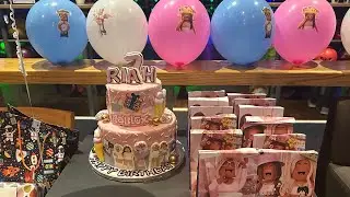 Riah&rsquo;s 7th Birthday Party @tenpineastbourne #bowling #lilmiscorner #robloxtheme #robloxcake