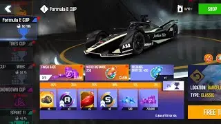 Asphalt 8 Formula E Cup 🌟 1:0:108 Barcelona Rev Formula E gen2 free try ⚡ #7EGOO Asphalt 8 Update 77