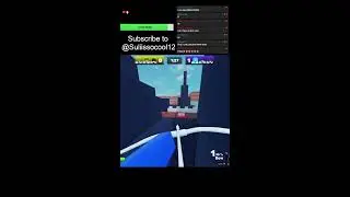 Playing Roblox Rivals (Portrait)