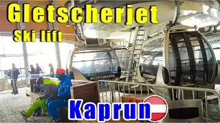 Gletscherjet Ski Lift in Kaprun Austria