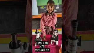 Real Lab vs Virtual Lab 🔬 | Stomata Under Microscope 😱 | Science Experiment Class 8&ndash;10&rdquo;
