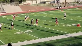 Maya ran a nice route to get wide open
