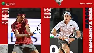 Sonego vs Buse | R128 Highlights | Rome 2026