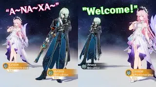 Anaxa & Cyrene response when added TOGETHER | Honkai Star Rail 3.7