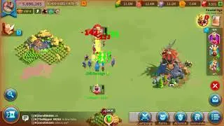 Scipio  vs Pelagius  max skill (Test)  - Rise of kingdoms