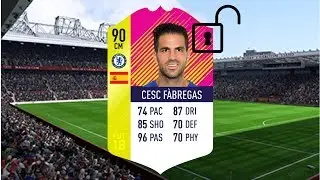 Classic European hero FABREGAS unlocking and stats review FIFA 18