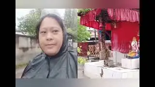 Morning walking wearing raincoat and strange(angakpa)thoudok ama😇@sujitasvlog6404 #Morning walk.