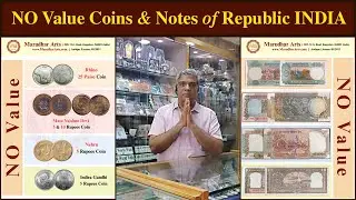No-Value Coins and Notes of Republic India. Beware of FRAUD Agyanis and FRAUD Content Creators.