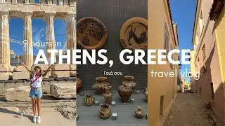 Greece Vlog | ALONE in Athens for a Day