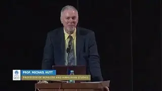 Professor Michael Hutt at Bicentenary Celebrations