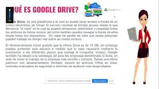 VENTAJAS GOOGLE DRIVE