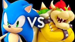 Sonic the Hedgehog Vs Bowser - Epic Battle - Left 4 dead 2 Gameplay (Left 4 dead 2 Custom Skin mods)