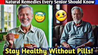 &ldquo;Natural Remedies Every Senior Should Know After 60 | Boost Health, Energy & Longevity Naturally&rdquo;