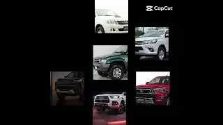 Evolution of Toyota Hilux. 1980-2026