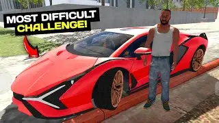 DRIVING A LAMBO ONLY ON FOOTPATH CHALLENGE!