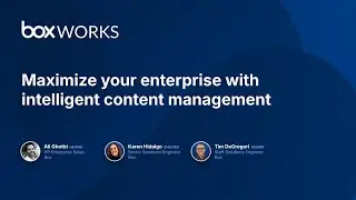 Maximize your enterprise with intelligent content management