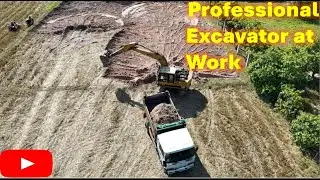Serious Earthmoving with CAT Machinery! #excavator #heavymachinery