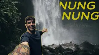 The BEST Waterfall In BALI - Nung Nung