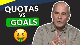 Sales Quotas vs Sales Goals | 5 Minute Sales Training