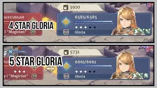 4-star to 5-star Gloria: This is how much her damage increases!