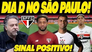 ACABOU DE SAIR! ESTOUROU A NOTÍCIA! SINAL POSITIVO GIGANTE POR NEGOCIAÇÃO INESPERADA NO SÃO PAULO 