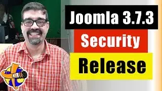 Live Bulletin - Joomla! 3.7.3 Security and Bug Fix released - Plus a how to update Joomla Tutorial.