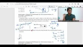 Solution of KVPY 2021 SA Paper by RKH SIR(B.TECH IIT DHANBAD).Author of Irodov Solution