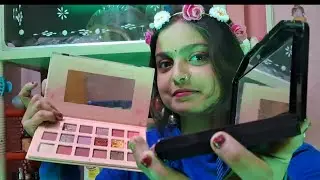ASMR Doing my FACE Makeup In My Birthday Party 🎉 🥳