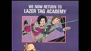 Lazer Tag Academy | NBC Saturday Morning - WBRB And BTTS Bumper IDs (1986)
