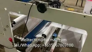 Automatic BOPP CPP Flower Bag Making Machine Side Sealing for Grape Candy Cone Shaped Bag Making