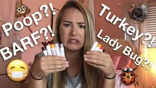 GROSSEST/WEIRDEST LIPSESSED LIP BALM FLAVORS I'VE MADE!