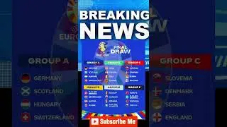 Hasil final draw piala Euro 2024 Jerman‼️ #berita #fifa #shortvideo #shorts