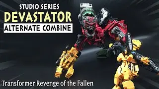 Transformer Studio Series DEVASTATOR ALTERNATE COMBINE 4 LEG  FAN MODE Review / デバスター 4レッグファンモード