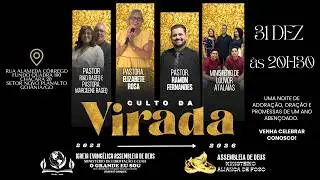 AD O GRANDE EU SOU está ao vivo! culto da virada.