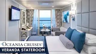 Oceania Insignia | Veranda Stateroom Full Walkthrough Tour & Review | 4K