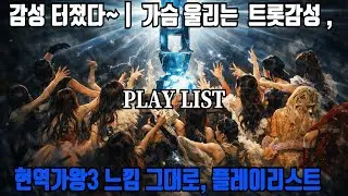 𝐏𝐥𝐚𝐲𝐥𝐢𝐬𝐭  가슴 울리는 트롯감성 터졌다~🎧 | 현역가왕3 느낌 그대로, 플레이리스트 💿